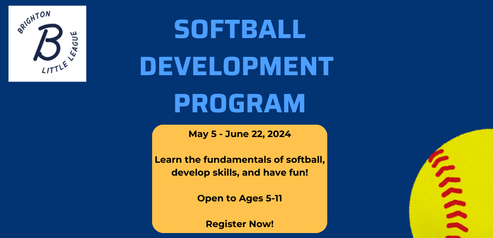 Spring Softball! Click to Register!